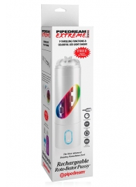 Перезаряжаемый мастурбатор-вагина Extreme Toyz Rechargeable Roto-Bator Pussy - Pipedream - в Калининграде купить с доставкой