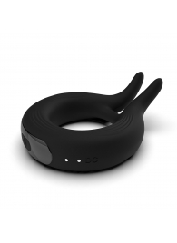 Черное эрекционное кольцо Marry Me Rechargeable Vibrating Cockring - Adrien Lastic - в Калининграде купить с доставкой