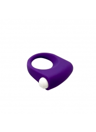 Фиолетовое эрекционное кольцо Puggle Vibrating Ring with Bullet - Adrien Lastic - в Калининграде купить с доставкой