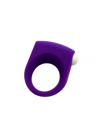 Фиолетовое эрекционное кольцо Puggle Vibrating Ring with Bullet - Adrien Lastic - в Калининграде купить с доставкой