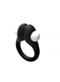 Черное эрекционное кольцо Zippy Vibrating Ring With Bullet - Adrien Lastic - в Калининграде купить с доставкой