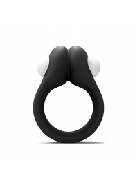 Черное эрекционное кольцо Zippy Vibrating Ring With Bullet - Adrien Lastic - в Калининграде купить с доставкой