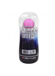 Прозрачный мастурбатор с подвижным шариком - Baile - в Калининграде купить с доставкой