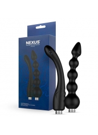 Набор из 2 насадок для анального душа Shower Douche Duo Kit - Nexus Range - купить с доставкой в Калининграде