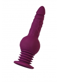 Фиолетовая мини-машина для секса Striker с пультом ДУ - 23,5 см. - ToyFa - купить с доставкой в Калининграде