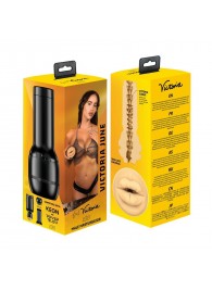 Мастурбатор-ротик Kiiroo Feel Victoria Mouth - Kiiroo - в Калининграде купить с доставкой