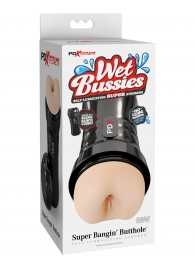 Мастурбатор-анус в колбе Super Banging Butthole - Pipedream - в Калининграде купить с доставкой