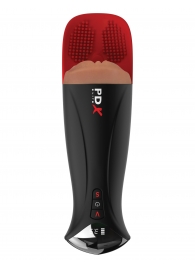 Мастурбатор-вагина в колбе с вибрацией Fuck-O-Matic Pro XL - Pipedream - в Калининграде купить с доставкой