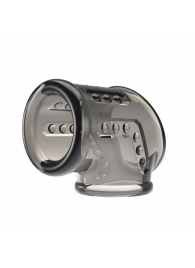 Дымчатая насадка на пенис и мошонку - Baile - в Калининграде купить с доставкой