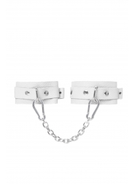 Белые мини-оковы со скруглёнными углами - Pecado - купить с доставкой в Калининграде