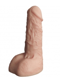 Телесный фаллоудлинитель с мошонкой Cock Next - 17 см. - LOVETOY (А-Полимер) - в Калининграде купить с доставкой