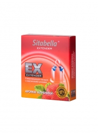 Стимулирующая насадка Sitabella Extender  Клубника - Sitabella - купить с доставкой в Калининграде