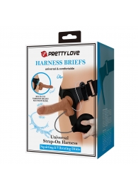 Женский страпон с вибрацией и эффектом эякуляции Oher - Baile - купить с доставкой в Калининграде