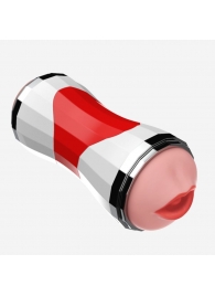 Двусторонний мастурбатор в колбе Power Grip Cup - вагина и ротик - Boys of Toys - в Калининграде купить с доставкой