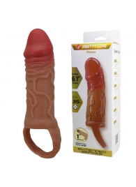 Реалистичная насадка на член Peirre - 15,5 см. - Baile - в Калининграде купить с доставкой