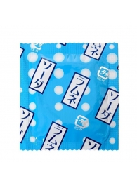 Презерватив Sagami Studded Lemonade с ароматом лимонада - 1 шт. - Sagami - купить с доставкой в Калининграде