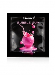 Саше съедобной оральной смазки OraLove с ароматом бабл-гам - 3 гр. - Биоритм - купить с доставкой в Калининграде