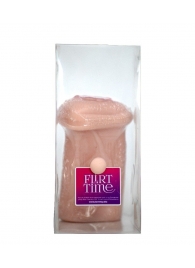 Телесный мастурбатор-вагина с фигурками на поверхности - LOVETOY (А-Полимер) - в Калининграде купить с доставкой