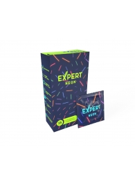 Светящиеся в темноте презервативы Expert Neon - 15 шт. - Expert - купить с доставкой в Калининграде