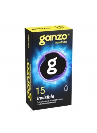Супертонкие презервативы Ganzo Invisible - 15 шт. - Ganzo - купить с доставкой в Калининграде