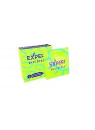 Ультратонкие презервативы Expert Invisible - 3 шт. - Expert - купить с доставкой в Калининграде
