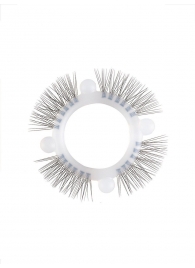 Эластичное кольцо с «ресничками» и 4 шариками - Sextaz - в Калининграде купить с доставкой