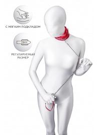 Красный ошейник с подкладкой из меха - ToyFa - купить с доставкой в Калининграде