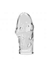 Прозрачная насадка на пенис Booker - 8 см. - Baile - в Калининграде купить с доставкой