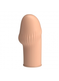 Телесная насадка на пенис Huel - 9 см. - Baile - в Калининграде купить с доставкой