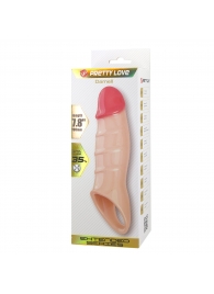 Телесная удлиняющая насадка на пенис Darnel - Baile - в Калининграде купить с доставкой