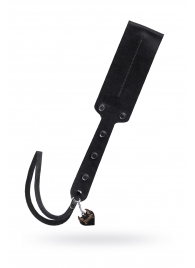 Черный кожаный пэддл - 32 см. - Pecado - купить с доставкой в Калининграде