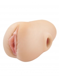 Телесный мастурбатор-вагина Pussy Pounder Squeeze Stroker - Pipedream - в Калининграде купить с доставкой