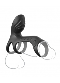 Черная насадка на пенис Ultimate Couples Cage Pro - Pipedream - в Калининграде купить с доставкой