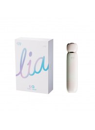 Бежевый вакуумный стимулятор клитора Lia - Zalo