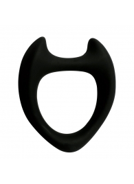 Черное эрекционное кольцо с рожками Wooomy Toro M - Adrien Lastic - в Калининграде купить с доставкой