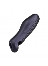 Сливовая силиконовая насадка на пенис с подхватом Manwan Ryzer - Manwan - в Калининграде купить с доставкой