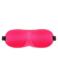 Розовая глухая маска на резинке - Sitabella - купить с доставкой в Калининграде