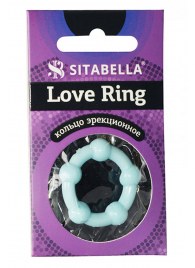 Цветное эрекционное кольцо Love Ring с бусинами - Sitabella - в Калининграде купить с доставкой
