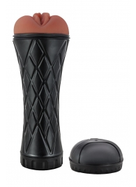 Коричневый мастурбатор-вагина Marly - Dream Toys - в Калининграде купить с доставкой