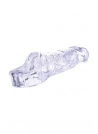 Прозрачная насадка-удлинитель Length Enhancer с подхватом - 16 см. - NMC - в Калининграде купить с доставкой