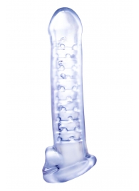 Прозрачная насадка-удлинитель Stretchy Touch - 18 см. - NMC - в Калининграде купить с доставкой