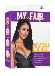 Телесная надувная секс-кукла с 3 любовными отверстиями - NMC - в Калининграде купить с доставкой