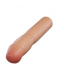 Телесная насадка-удлинитель Resilience - 17,7 см. - Blush Novelties - в Калининграде купить с доставкой