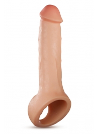 Телесная насадка-удлинитель Thrive 8.75 Inch Realistic Penis Extender Sleeve - 22,2 см. - Blush Novelties - в Калининграде купить с доставкой