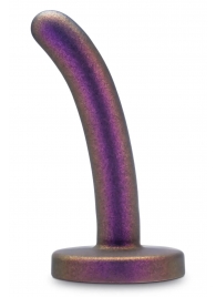 Фиолетовая насадка с гладкой поверхностью Surrender 4.75 Inch Beginner Pegging Dildo - 12 см. - Blush Novelties - купить с доставкой в Калининграде