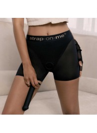 Трусики-шорты для фиксации насадок Strap-on-me Harness Lingerie Halo - size XS - Strap-on-me - купить с доставкой в Калининграде