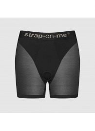 Трусики-шорты для фиксации насадок Strap-on-me Harness Lingerie Halo - size L - Strap-on-me - купить с доставкой в Калининграде