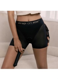 Трусики-шорты для фиксации насадок Strap-on-me Harness Lingerie Halo - size XL - Strap-on-me - купить с доставкой в Калининграде