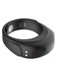 Черное эрекционное виброкольцо на ремешках - Boys of Toys - в Калининграде купить с доставкой
