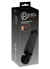 Черный вибромастурбатор с трехточечной стимуляцией Penis Trainer with 3 Point Stimulation - Orion - в Калининграде купить с доставкой